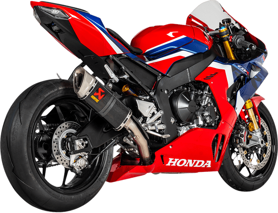 S-H10SO24-APC AKRAPOVIC titano/anglies pluošto duslintuvas, skirtas cbr1000rr