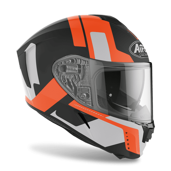 AIROH spark shogun orange matt