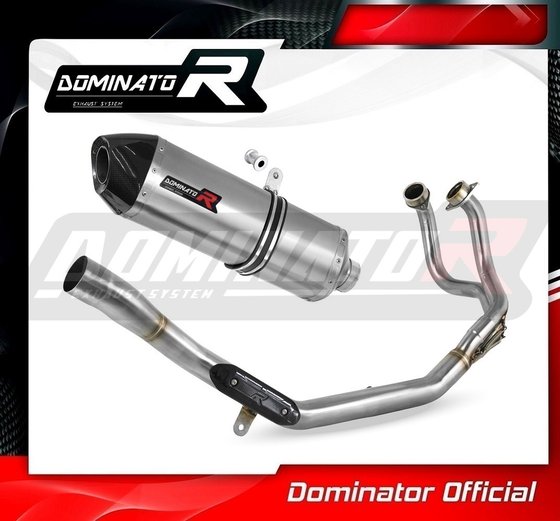 HO110DF7-S Dominator full exhaust system silencer hp7