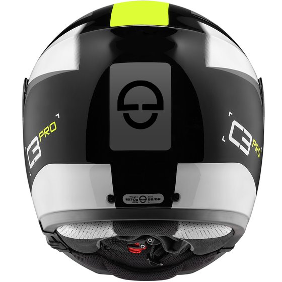 Schuberth c3 pro sestante yellow