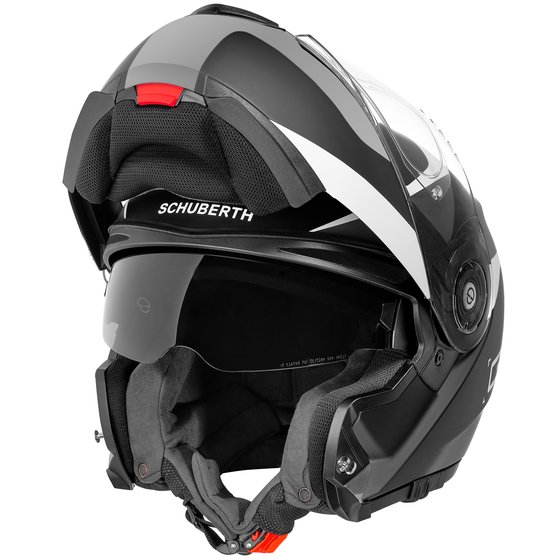 Schuberth c3 pro sestante grey matt