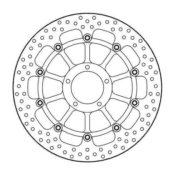 235-113167 MOTO-MASTER moto-master halo brakeedisc front ducati: panigale 1199