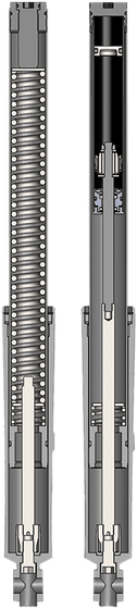 31-4006 PROGRESSIVE SUSPENSION šakės monotubų rinkinys