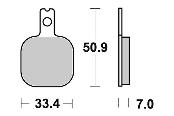 6566569 DOPPLER sbs stabdžių kaladėlės dual carbon