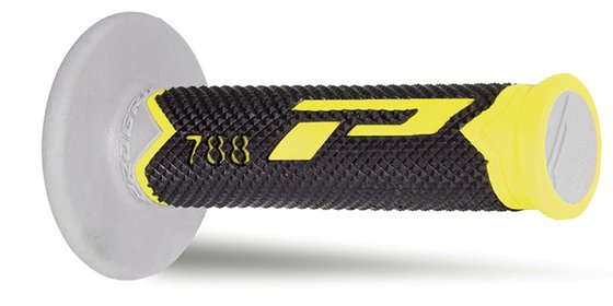 PRO GRIP trigubo tankio rankenos 788 - geltonos/pilkos/juodos