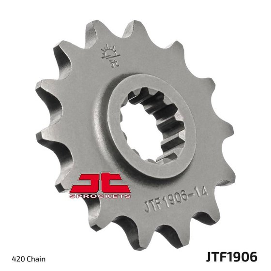 JTF1906 JT Sprockets plieninė priekinė žvaigždutė