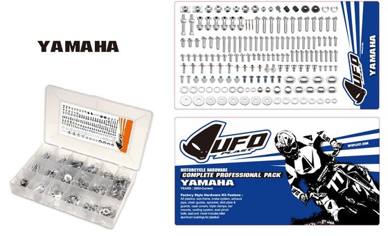 UFO pilnas varžtų paketas, skirtas yamaha