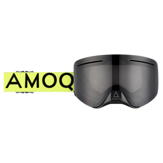 AMOQ amoq vision vent+ magnetiniai akiniai hivis/black - dūmai