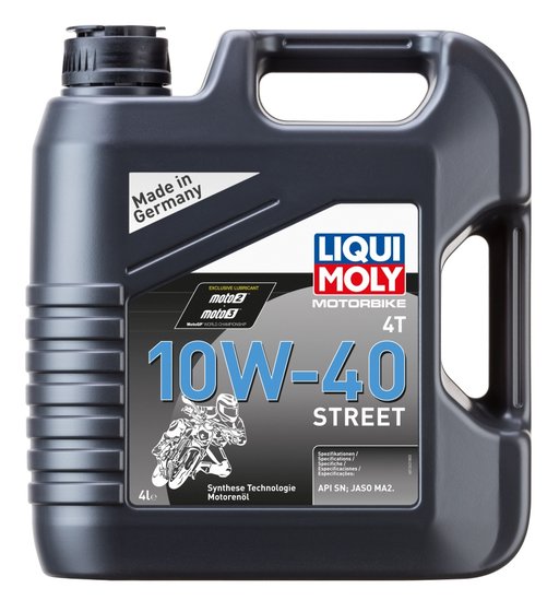 LIQUI MOLY 4t 10w-40 sintetinė variklinė alyva - 4l