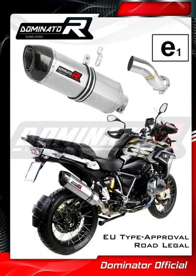 BW078DF-H Dominator homologated exhaust silencer hp1