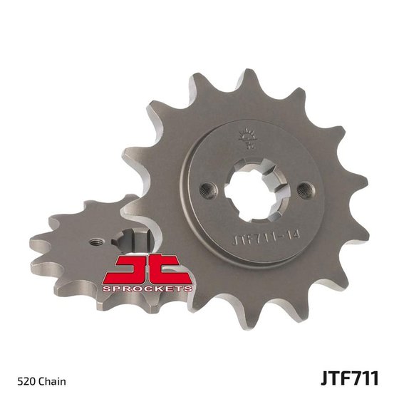 JTF711 JT Sprockets plieninė priekinė žvaigždutė