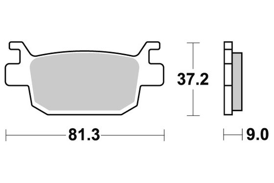 6551930 DOPPLER sbs stabdžių kaladėlės keraminės