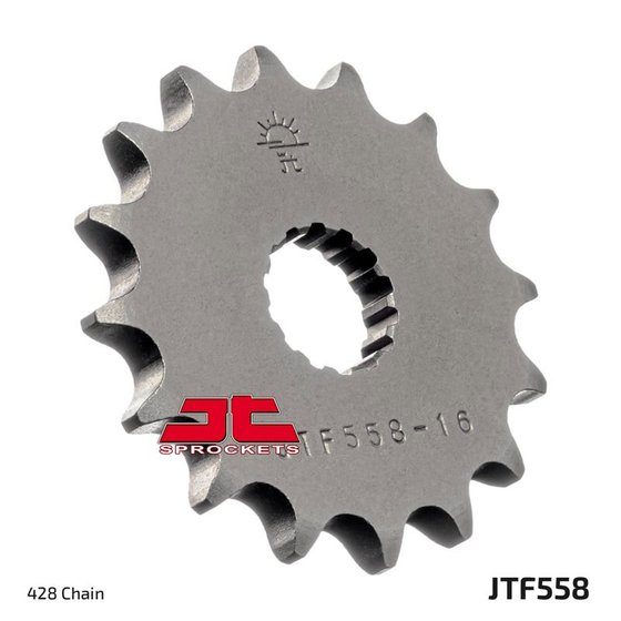 57713JT JT Sprockets priekinė žvaigždutė 13 dantukų žingsnis 428 jtf55813