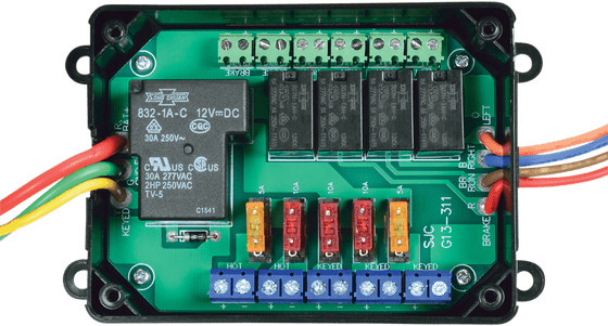 SHOW CHROME elektroninių saugiklių blokas