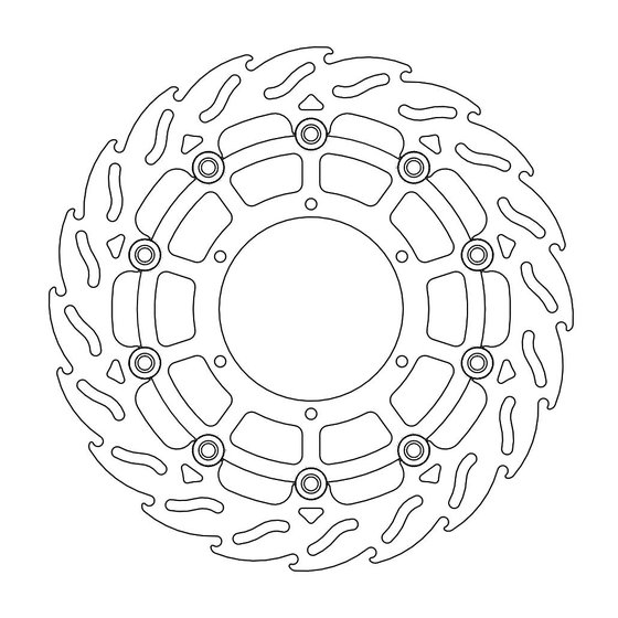 235-112108 MOTO-MASTER moto-master flame brakedisc front left bmw: g650gs, f800gs