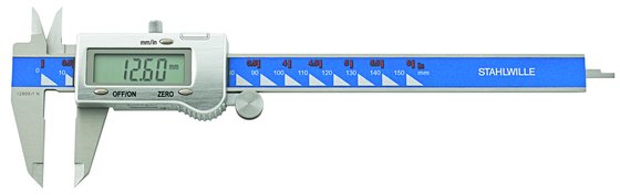 STAHLWILLE skaitmeninis slankmatis - 150 mm/6"