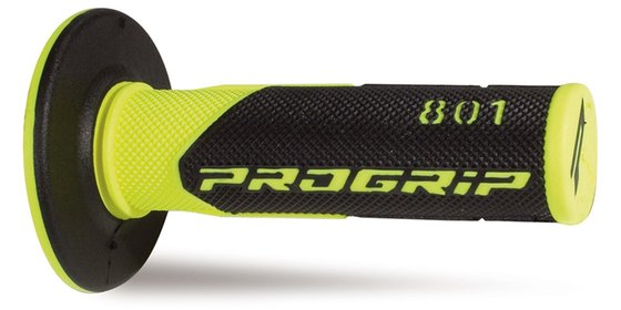 PRO GRIP dvigubo tankio offroad rankenos - juodos/juodai geltonos