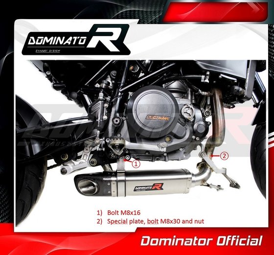 KT053DF-S Dominator exhaust silencer hp4