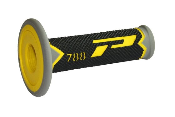 PRO GRIP trigubo tankio offroad rankenos 788 pilka/geltona/juoda