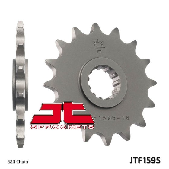 JTF1595 JT Sprockets plieninė priekinė žvaigždutė