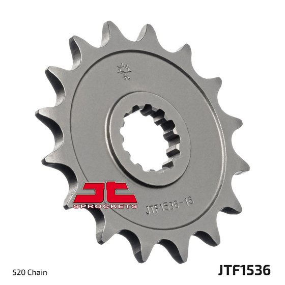 JTF1536 JT Sprockets plieninė priekinė žvaigždutė