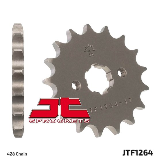 203716JT JT Sprockets priekinė žvaigždutė 16 dantukų žingsnis 428 jtf126416