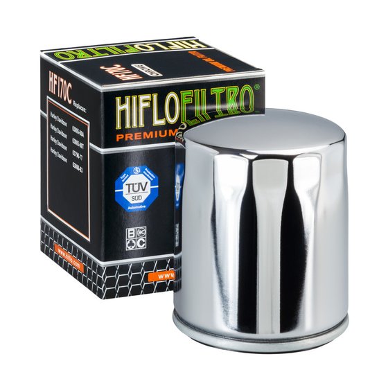 HF170C Hiflofiltro chromuotas alyvos filtras su verpimo popieriumi