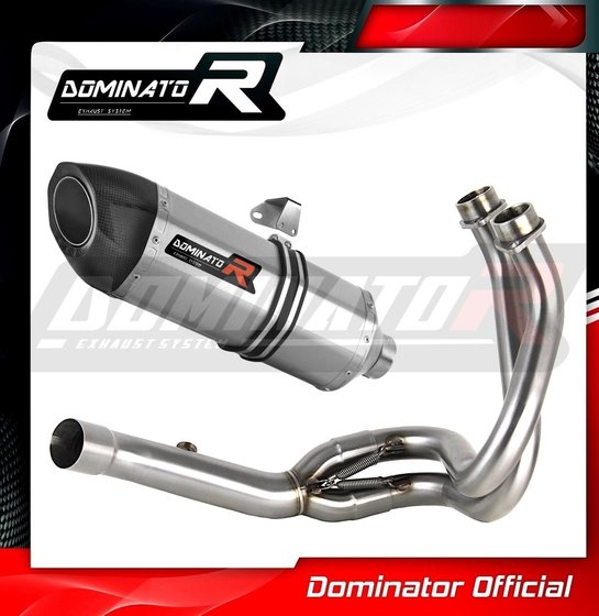 KA044DFS Dominator exhaust full system silencer hp5 + db killer