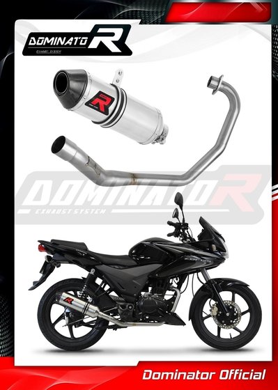 HO108DF-S Dominator full exhaust system silencer hp3