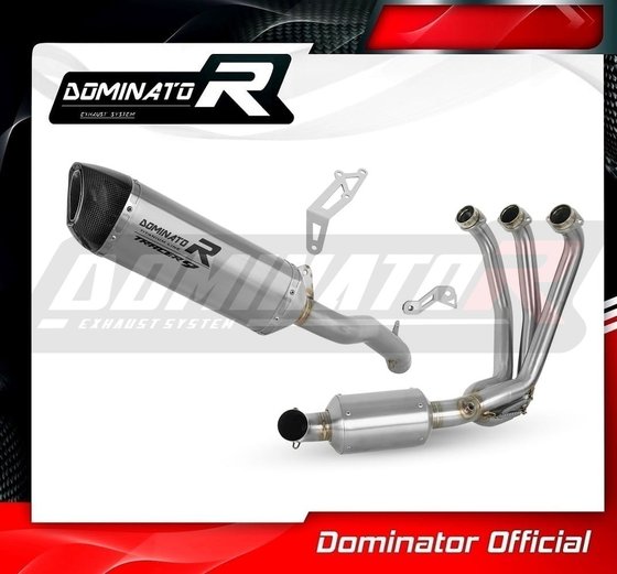 YA144DFTEX-S Dominator full exhaust system silencer titanium hp6 ex