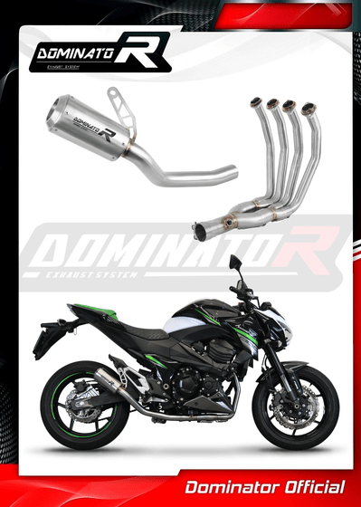 KA054DCFS-S Dominator full exhaust system silencer gps