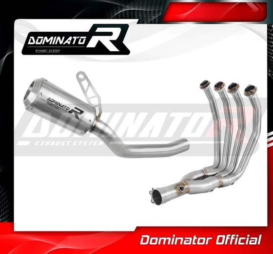 KA054DCFS-S Dominator full exhaust system silencer gps