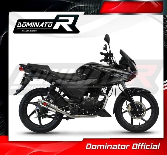 HO108DC-S Dominator full exhaust system silencer gp1