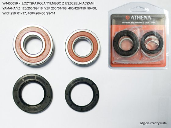 W445005R ATHENA rear wheel bearing kit