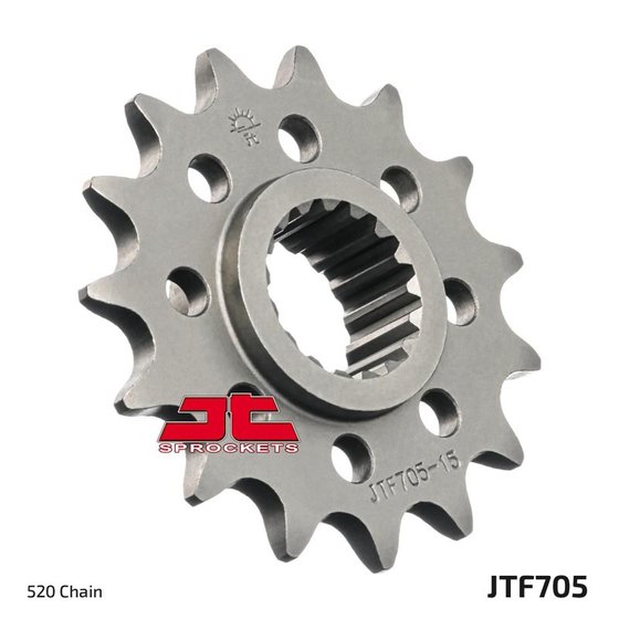 JTF705 JT Sprockets plieninė priekinė žvaigždutė