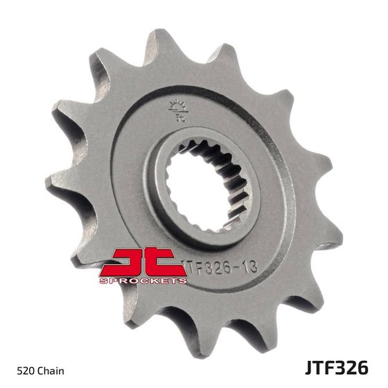 JTF326 JT Sprockets plieninė priekinė žvaigždutė