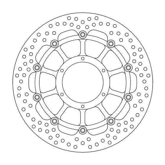 235-113113 MOTO-MASTER moto-master halo stabdžių diskas priekinis honda: cbr1000rr fireblade, vtr1000 sp1/sp2