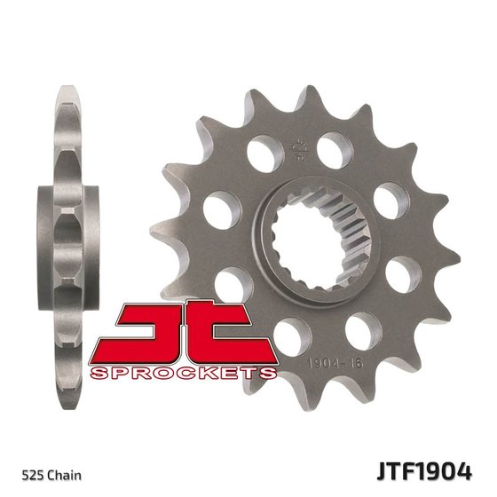 214717JT JT Sprockets priekinė žvaigždutė 17 dantukų žingsnis 525 jtf190417