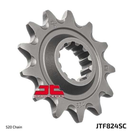 72713JT JT Sprockets priekinė lenktyninė 13 dantukų žvaigždutė 520 jtf82413sc