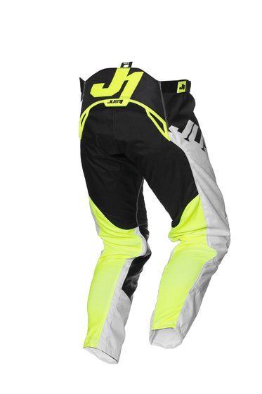 Just 1 kelnės j-force hexa black/white/yellow fluo