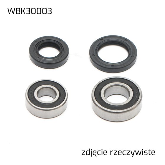 WBK30003 BEARING WORX priekinio rato guolių rinkinys su riebokšliais