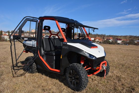 DFK dfk pilna kabina + valytuvas/plautuvas, šildymas segway fugleman