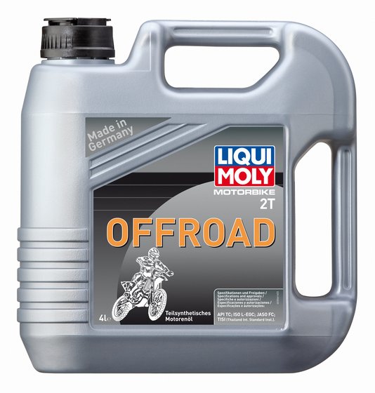 LIQUI MOLY 2t visureigių variklinė alyva - pusiau sintetinė (4l)