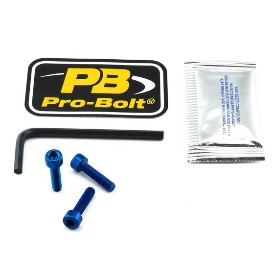 TYA407B PRO BOLT degalų dangtelio varžtų rinkinys (juodas)