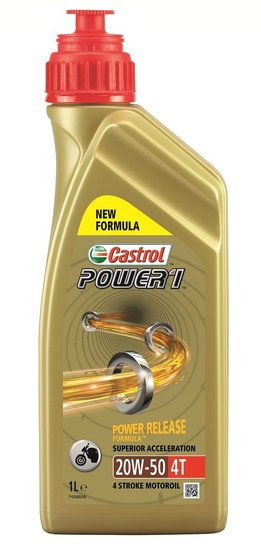 CASTROL castrol power 1 4t 20w-50 (act&gt;evo 4t) 1 l