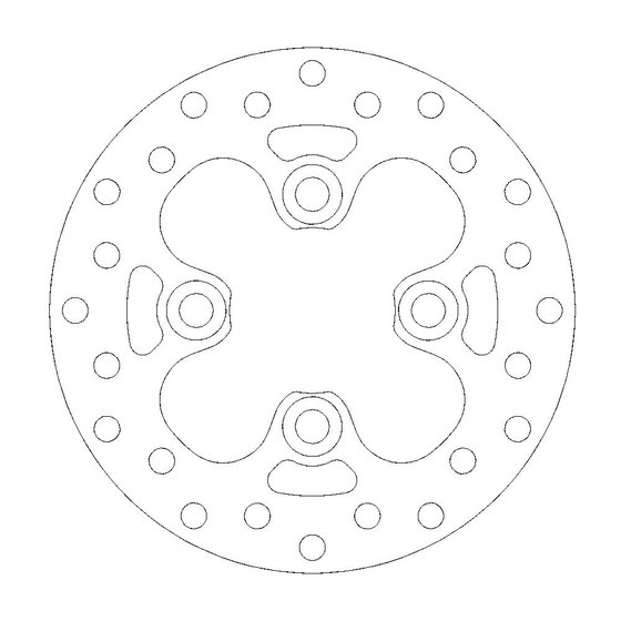 235-110320 MOTO-MASTER moto-master brakeedisc front kawasaki: kfx 450, kfx 700