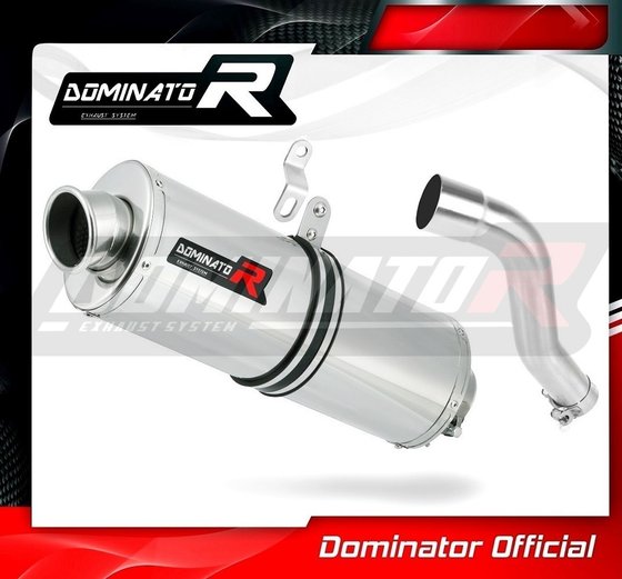 HO026DA-S Dominator exhaust silencer oval