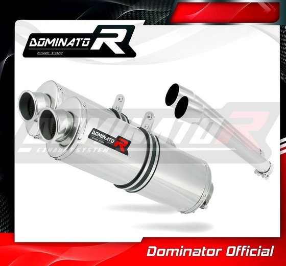 DU011DA-S Dominator exhaust silencer oval