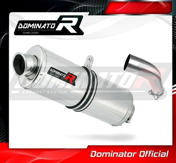 HO092DA-S Dominator exhaust silencer oval