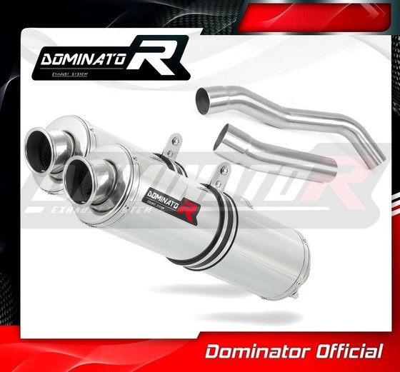 KA033DST-S Dominator exhaust silencer round